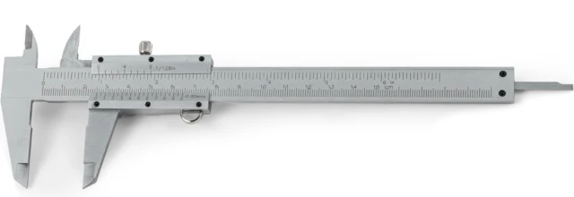 Ανοξείδωτο παχύμετρο 150mm σε θήκη δερματίνης