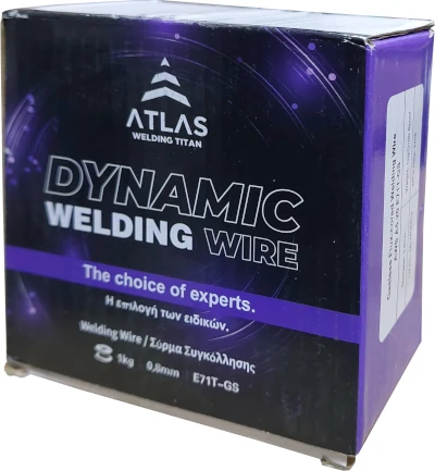 Atlas welding titan - Dynamic welding wire / Σύρμα συγκόλλησης - 1kg 0,8mm E71T-GS