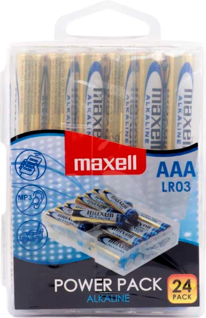 Μπαταρίες αλκαλικές 1,5V AAA (24 τεμάχια)