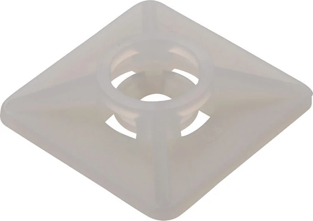 Αυτοκόλλητες βάσεις στήριξης καλωδίων με υποδοχές για δεματικά 100 τεμάχια