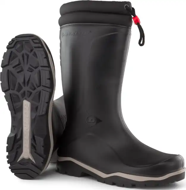 Γαλότσες γονάτου με γούνα εσωτερικά