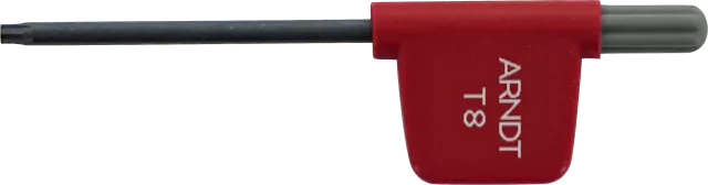 Κλειδί ρυθμίσεων ακριβείας για εσωτερικές βίδες Torx (αστεράκι) με πλαστική λαβή "σημαία"