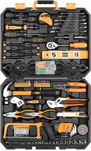 Σετ 168 εργαλεία σε βαλίτσα μεταφοράς