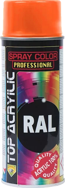 Σπρέι χρώμα ακρυλικό πορτοκαλί γυαλιστερό 400ml