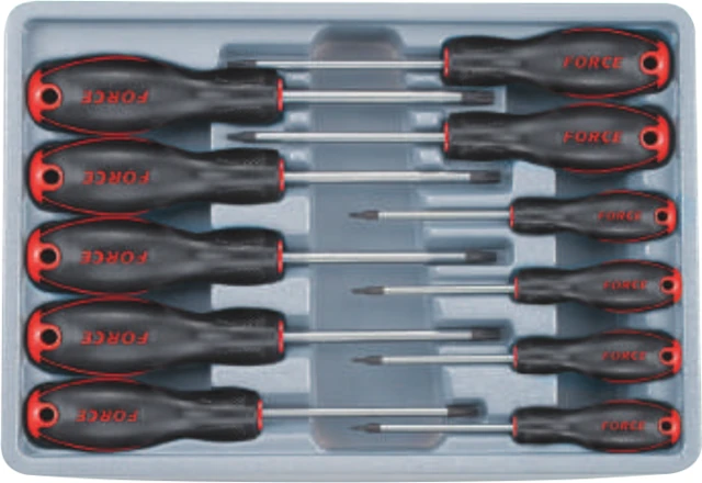 Σετ 11 κατσαβίδια Torx με τρύπα