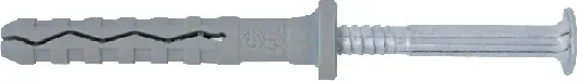 Βύσμα τοίχου νάυλον χτυπητά με γαλβανιζέ βίδα (σακουλάκι 25 τεμαχίων) - Κάντε κλικ στην εικόνα για κλείσιμο