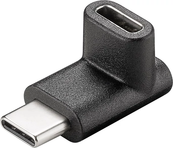 Γωνιακός αντάπτορας USB-C αρσενικός σε θηλυκό 90° κάθετος - Κάντε κλικ στην εικόνα για κλείσιμο