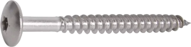 Ξυλόβιδες πάχους 4,8mm με πλατύ κεφάλι Torx ανοξείδωτες AISI304 (σακουλάκι 100 τεμαχίων) - Κάντε κλικ στην εικόνα για κλείσιμο