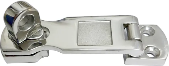 Μάνδαλο πλακέ μασίφ με υποδοχή για λουκέτο ανοξείδωτο AISI304 - Κάντε κλικ στην εικόνα για κλείσιμο