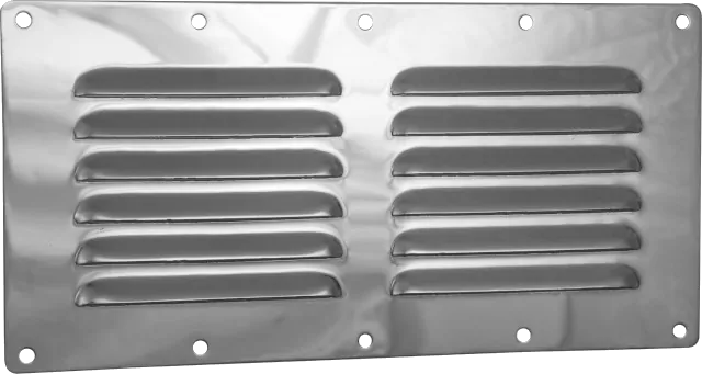 Περσίδα οριζόντια παραλληλόγραμμη με 2 στήλες 230mm ανοξείδωτη AISI304 - Κάντε κλικ στην εικόνα για κλείσιμο