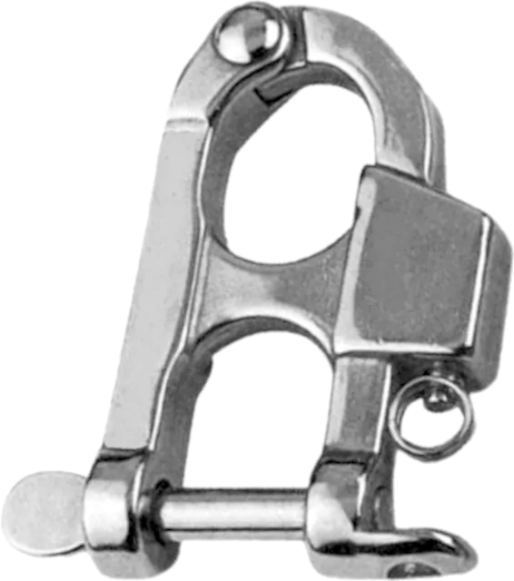 Γάντζος με πίρο απασφάλισης και ναυτικό κλειδί ανοξείδωτος AISI316 - Κάντε κλικ στην εικόνα για κλείσιμο