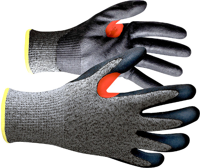 Γάντια νιτριλίου μεγάλης αντοχής σε κόψιμο και καταπονήσεις (ζεύγος) - Κάντε κλικ στην εικόνα για κλείσιμο