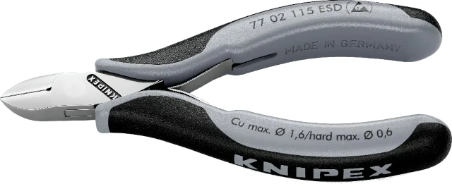 Μίνι κοφτάκι ηλεκτρονικών αντιστατικό 115mm με ελατήριο επαναφοράς και μόνωση