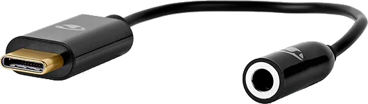Καλώδιο από USB-C αρσενικό μετατροπέας σε θηλυκό jack 3,5mm για ακουστικά & μικρόφωνο