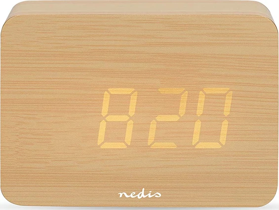 Ψηφιακό ρολόι - ξυπνητήρι - θερμόμετρο μπαταρίας - ρεύματος