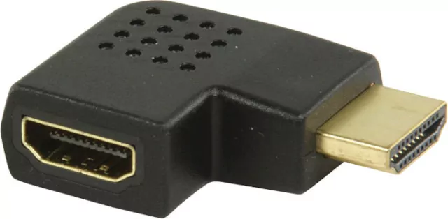 Γωνιακός αντάπτορας από HDMI type 2.0 αρσενικός σε HDMI θηλυκό δεξιά