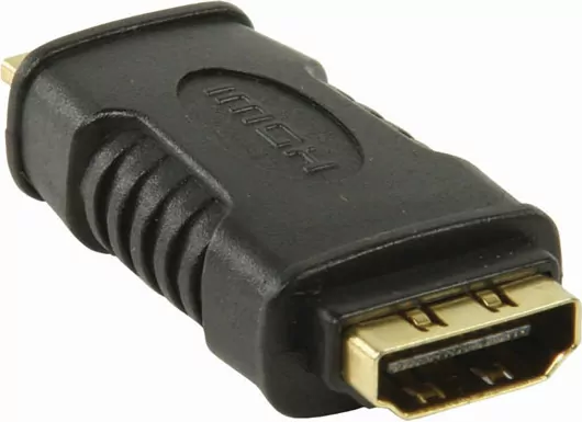 Αντάπτορας από HDMI αρσενικό σε mini HDMI θηλυκό με ethernet επίχρυσος