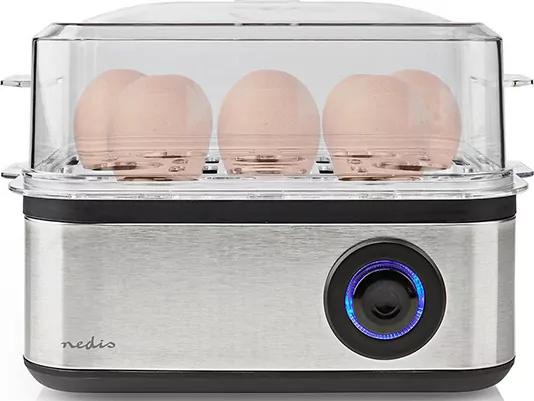 Ανοξείδωτος βραστήρας αυγών 8 θέσεων - αυγών ποσέ 500W - Κάντε κλικ στην εικόνα για κλείσιμο