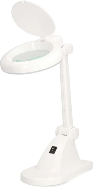 Επιτραπέζιος μεγεθυντικός φακός Ø85mm φωτιζόμενος με 30led 400lm 6W