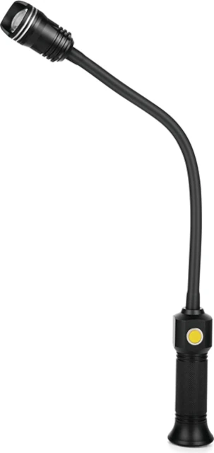 Επαναφορτιζόμενος φακός εύκαμπτος 400 lumen με led για πρόσβαση σε δύσκολα σημεία