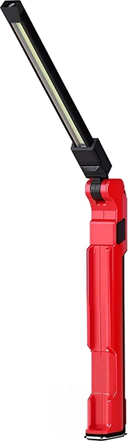 Επαναφορτιζόμενος αναδιπλούμενος λεπτός φακός εργασίας 500 lumen με cob led