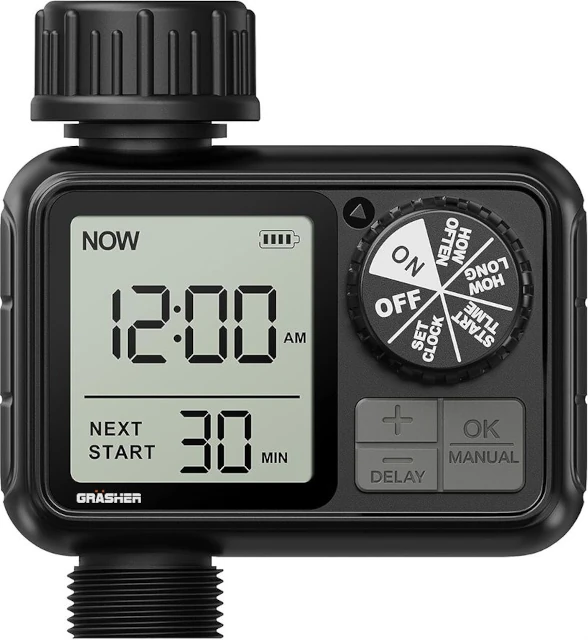 Προγραμματιζόμενος διακόπτης βρύσης νερού αυτόματου ποτίσματος ψηφιακός