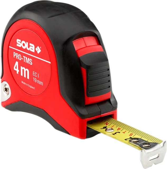 Μετροταινία ανοξείδωτη 4m