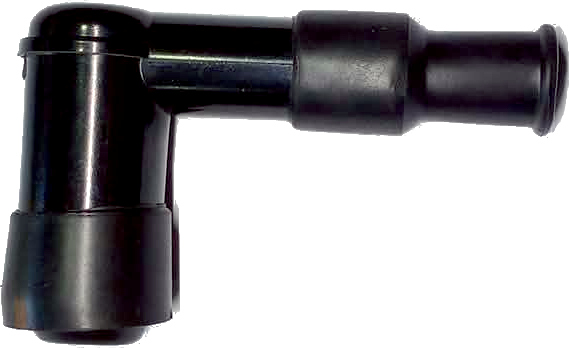 Πίπα μπουζί βιδωτή γωνιακή 90°