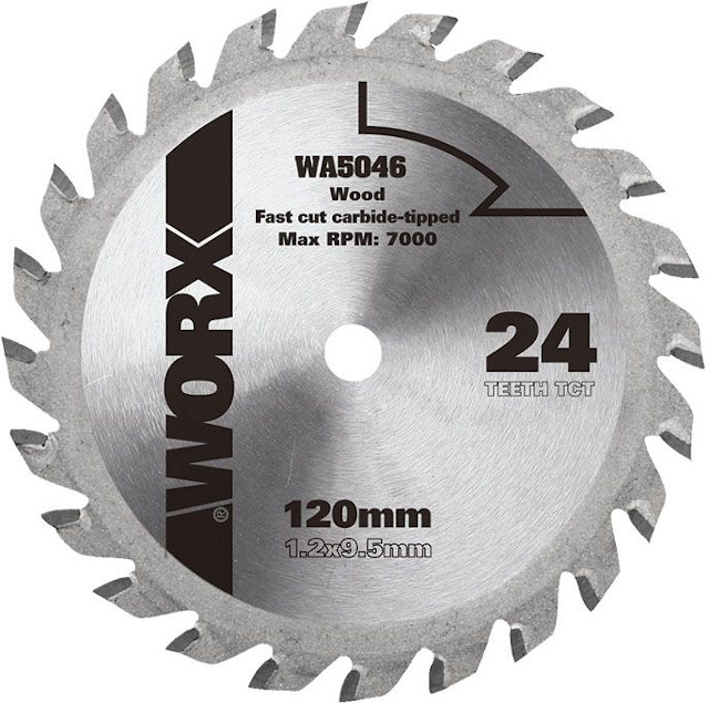 Δίσκος κοπής ξύλου 120mm για τα εργαλεία Worx Worxsaw
